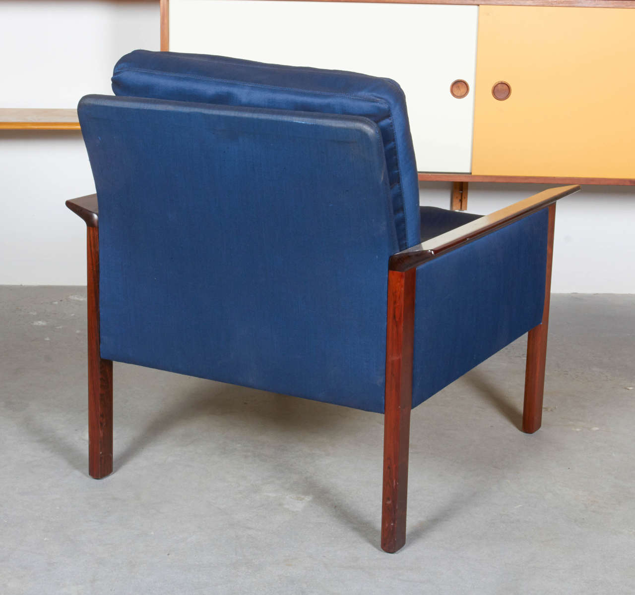 Hans Olsen Club Chair, Rosewood In Excellent Condition In New York, NY