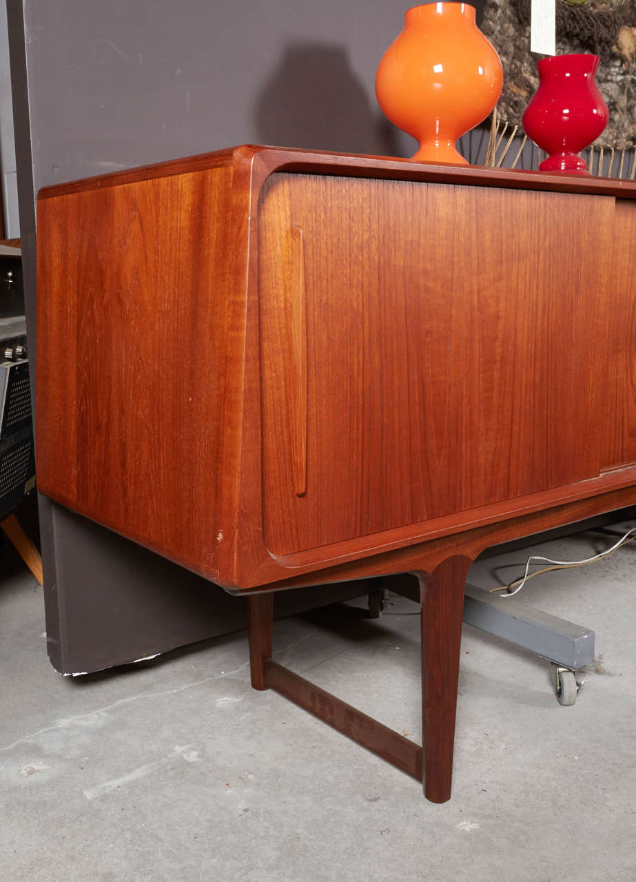 Mid-20th Century Atomic Teak Sideboard