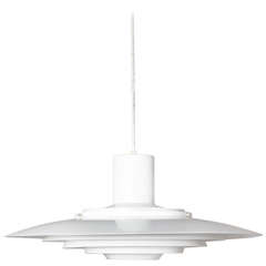 Fabricius and Kastholm White Pendant Lamp 12