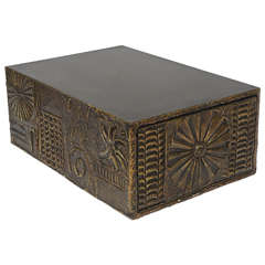 American Modern "Custom" Brutalist Coffee Table by Adrian Pearsall 10