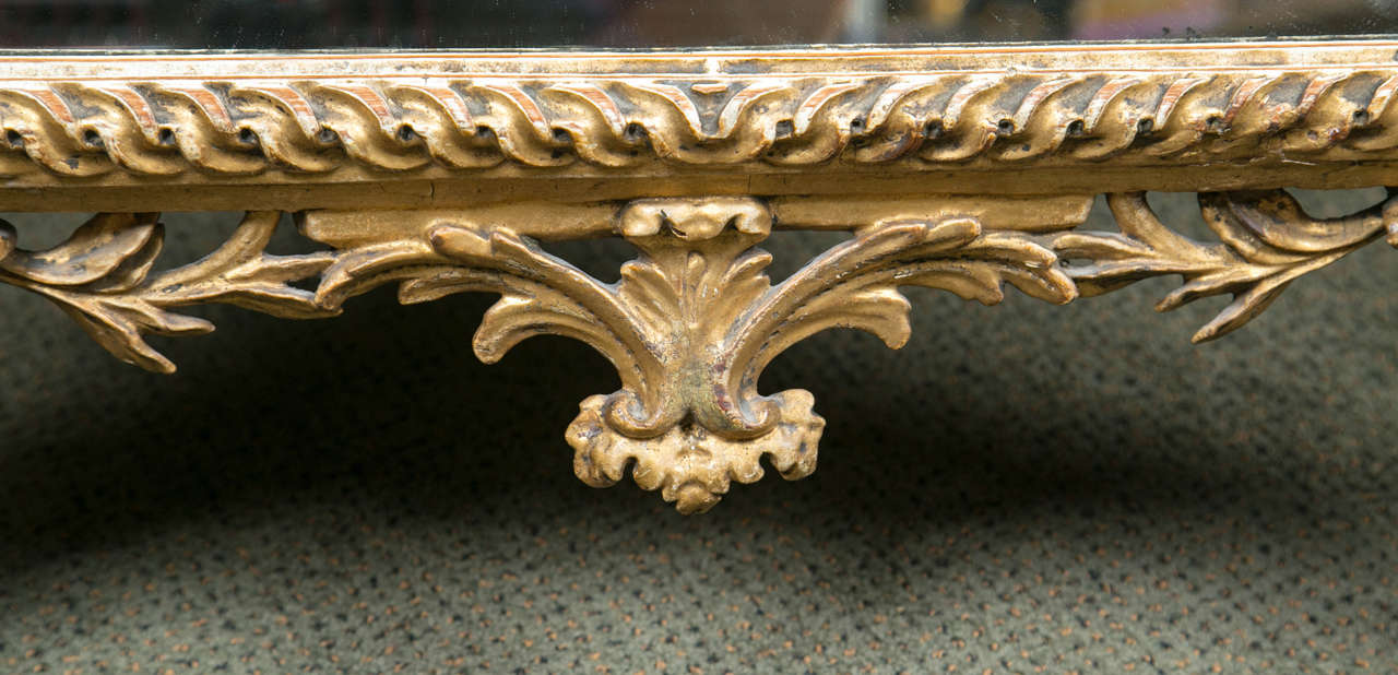 18th Century Italian Neoclassical Giltwood Mirror 3