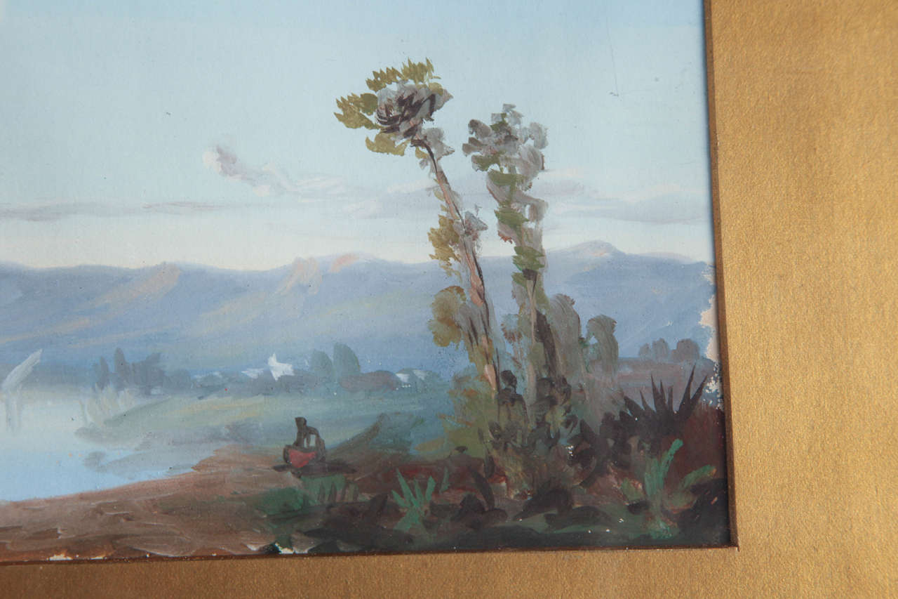 19th Century Irish Watercolor For Sale 1
