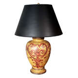 Painted Italian Urn Lamp