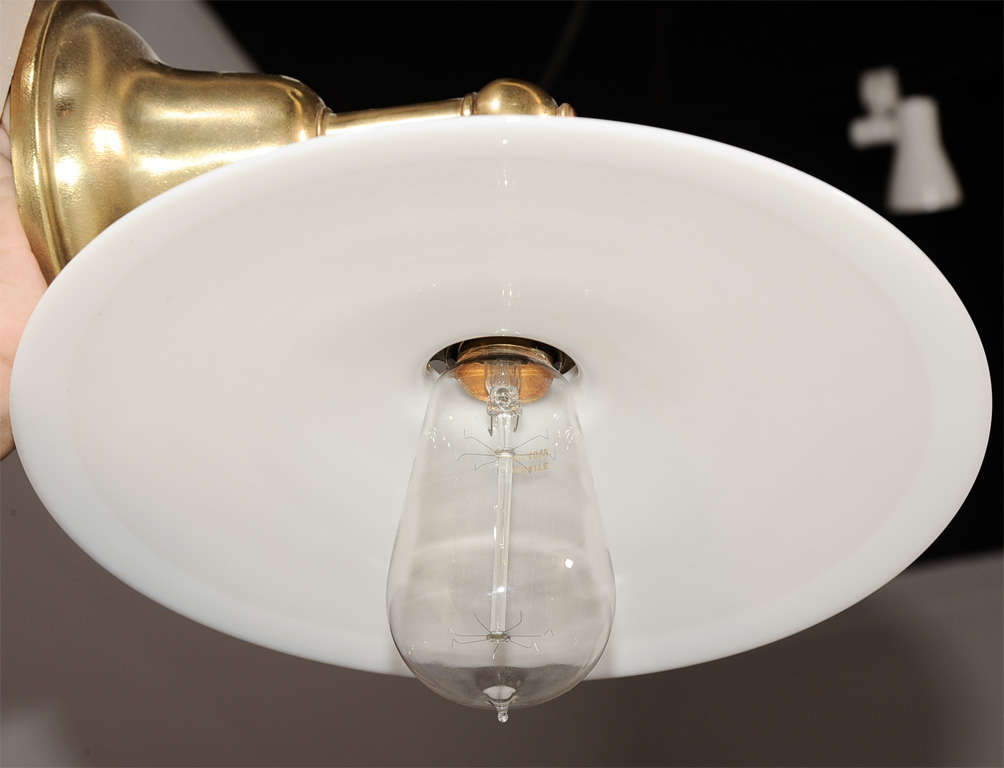 vintage brass wall lights