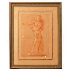 FRENCH SANGUINE DRAWING 1