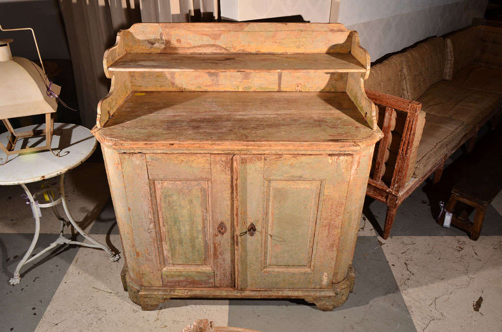 18th Century Swedish Buffet In Good Condition For Sale In Houston, TX
