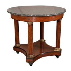 French Guéridon Table in Amboyna Wood