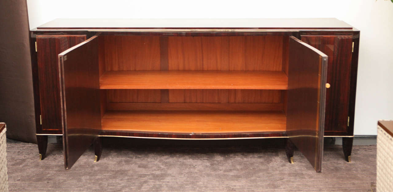 Rosewood Marquetry Sideboard by Albert Fournier 2