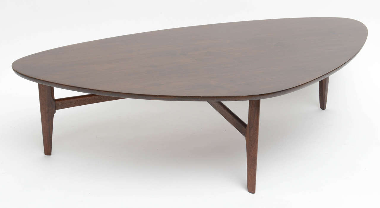 American Pearsall-Style Kidney Bean Coffee Table