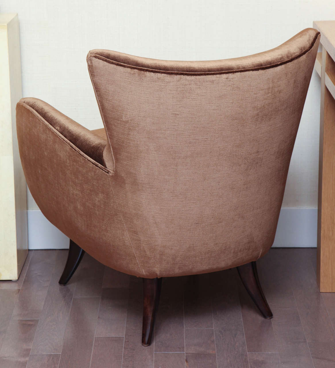 Pair of Armchairs by Ernst Schwadron, circa 1940 For Sale 1