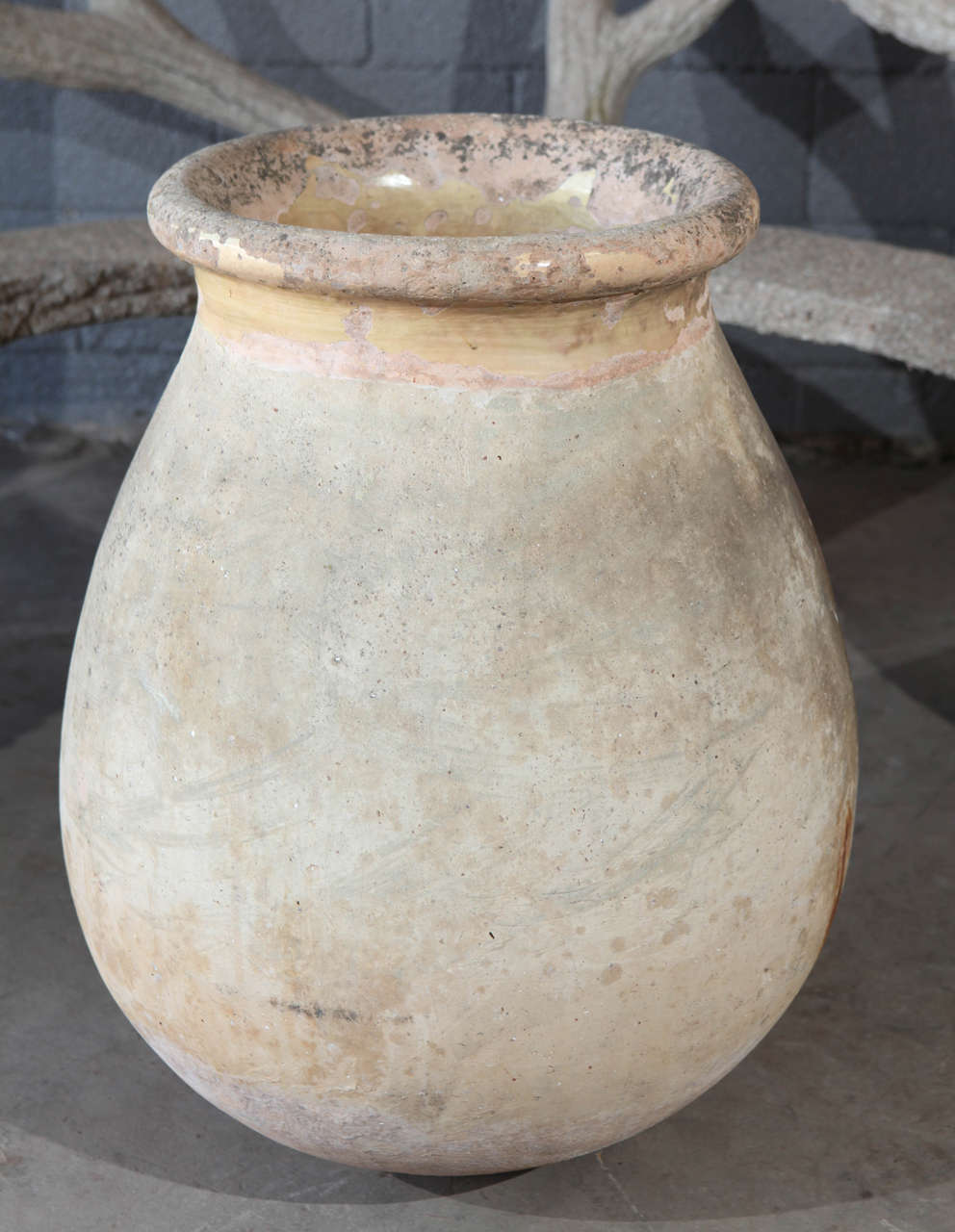 Antique Terra Cotta Oil Jar 3