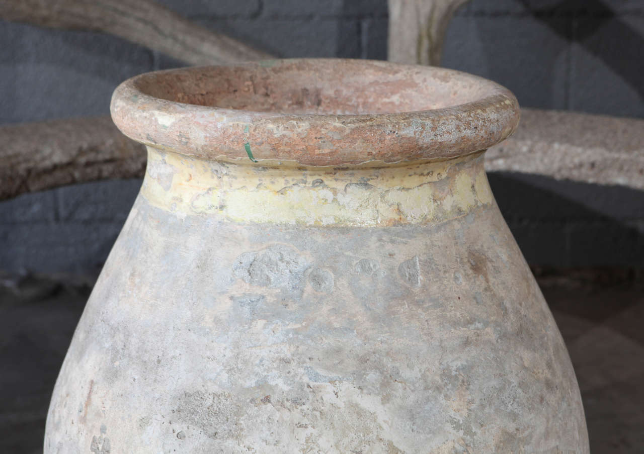 Glazed Antique Terra Cotta Provence Oil Jar