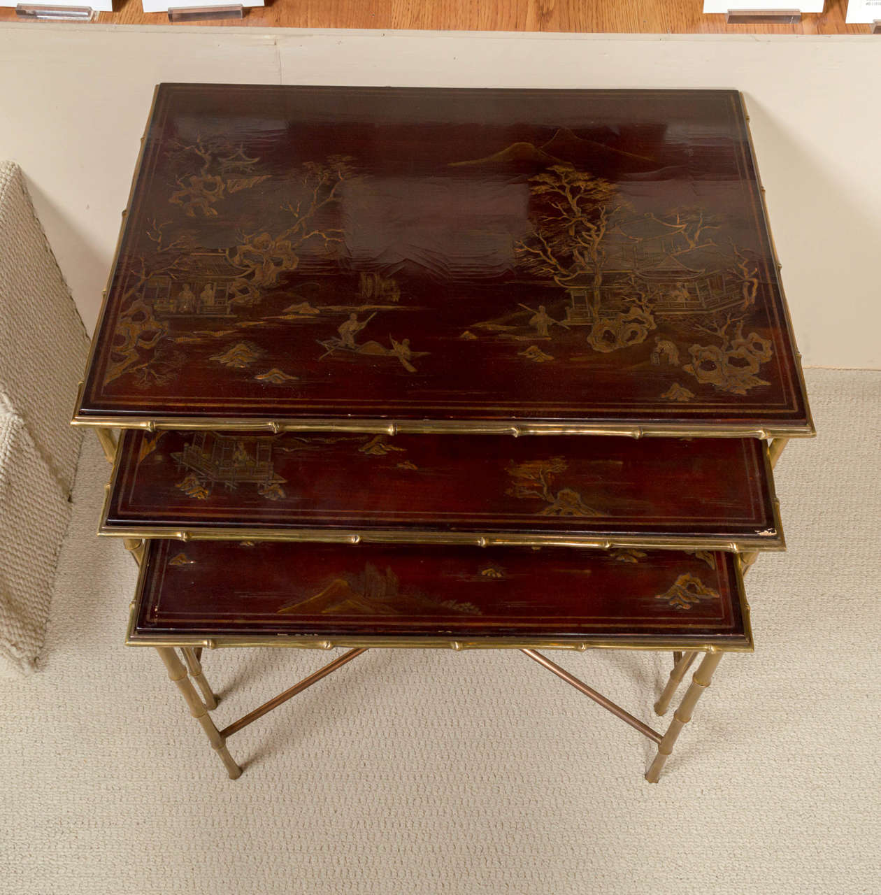 French Maison BAGUES Nesting Tables