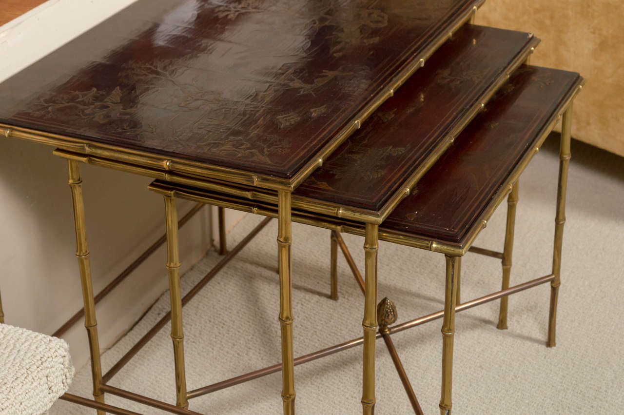 Maison BAGUES Nesting Tables In Good Condition In San Francisco, CA