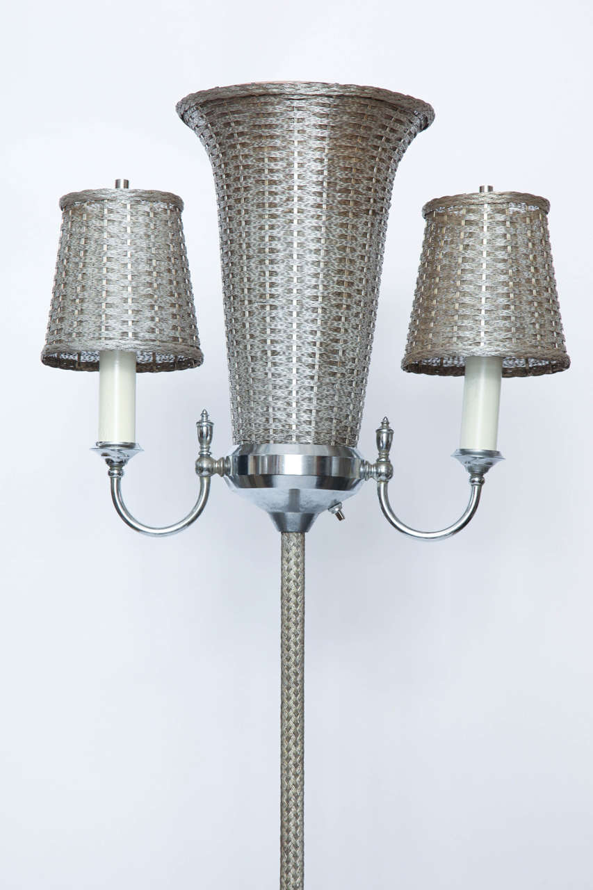 American Art Deco Floor Lamp