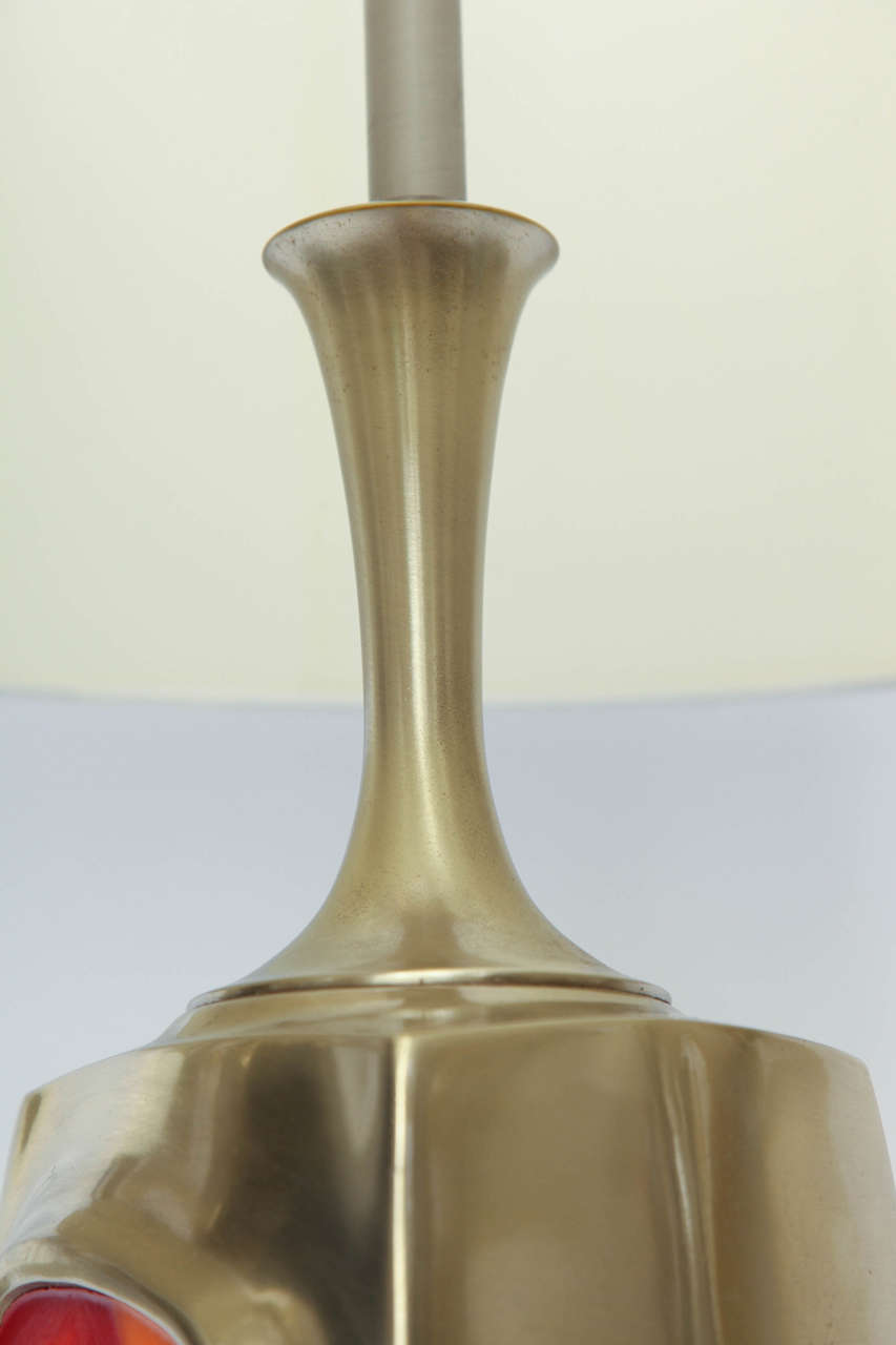 Pair of 1970s Sculptural Table Lamps 1
