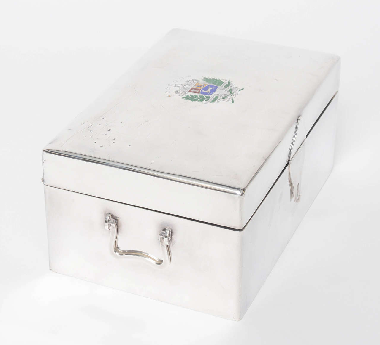 Cedar Giant Cigar Box(Venezuela)  , Cartier NY.Saturday Sale only reduced from$20.000
