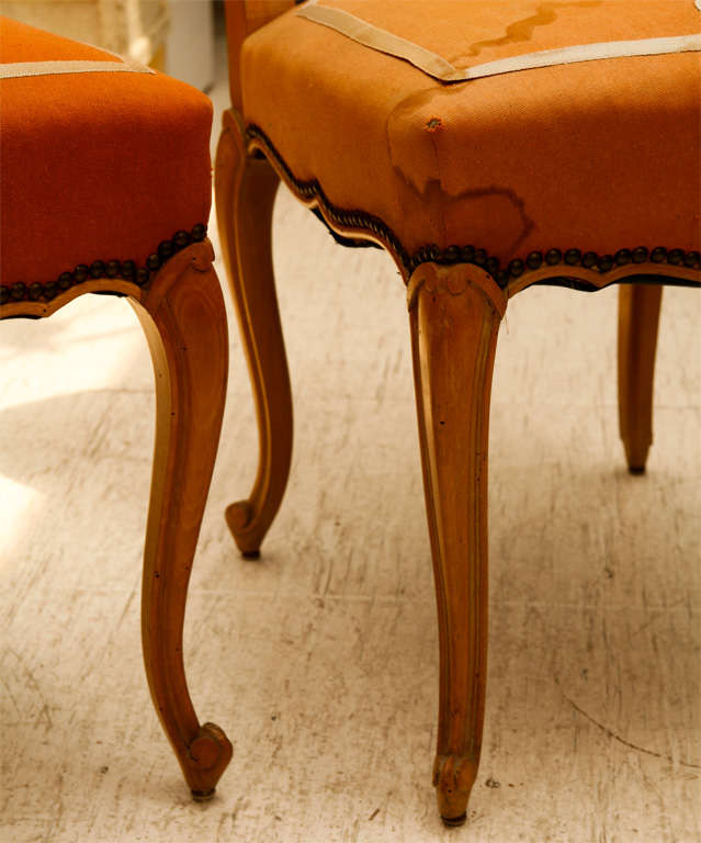Pair of Continental Side Chairs 2