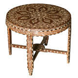 Anglo-Indian Deco Round Table