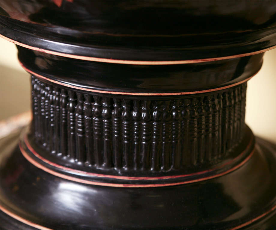 Burmese Lacquer Offering Bowl 1