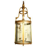 Fine and Unusual Louis XVI Style Gilt Bronze Lantern