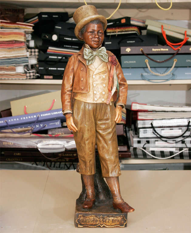Terra Cotta Figure of a Dandy by Goldscheider