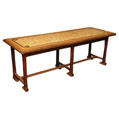 Tile Refectory Table