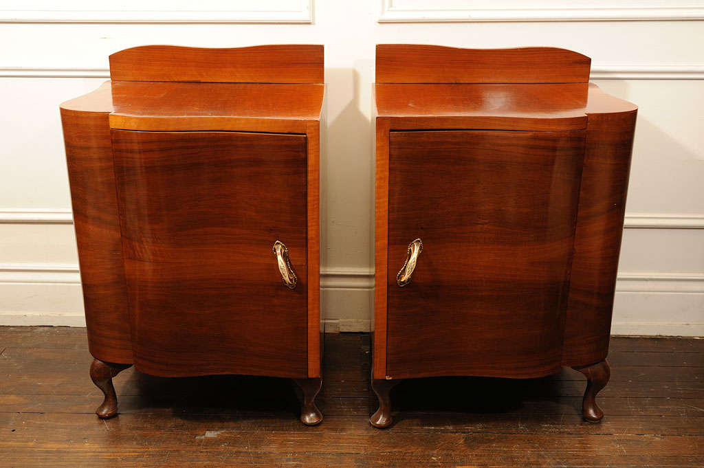 Pair of Art Deco Bedside Tables