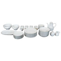 Vintage Modernist Set of Rosenthal China Designed by Bjorn Windblad