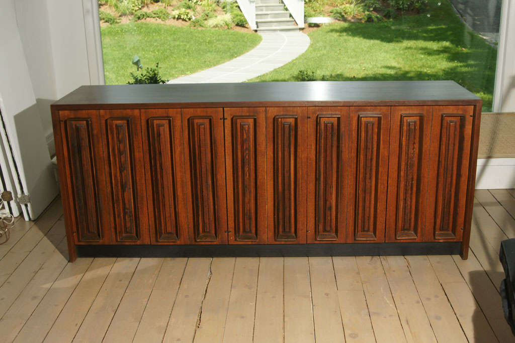 Dark Wood Credenza