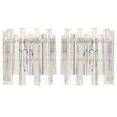 Pair of Austrian Crystal Sconces