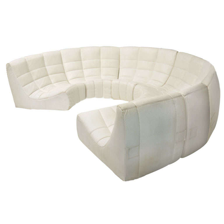 French Circular Sofa