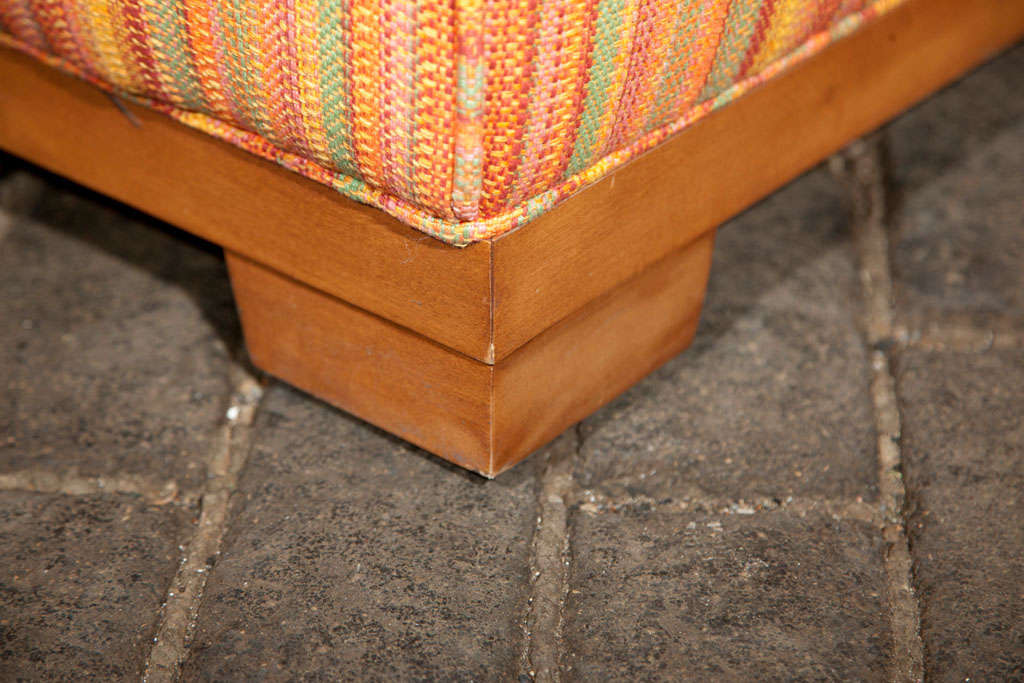 Pair of Milo Baughman Ottomans for Thayer Coggin