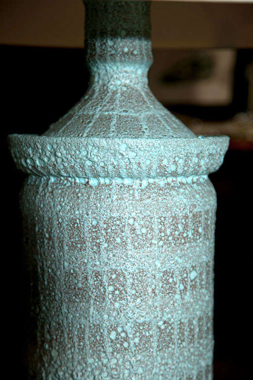 Pottery Large Pale Blue 