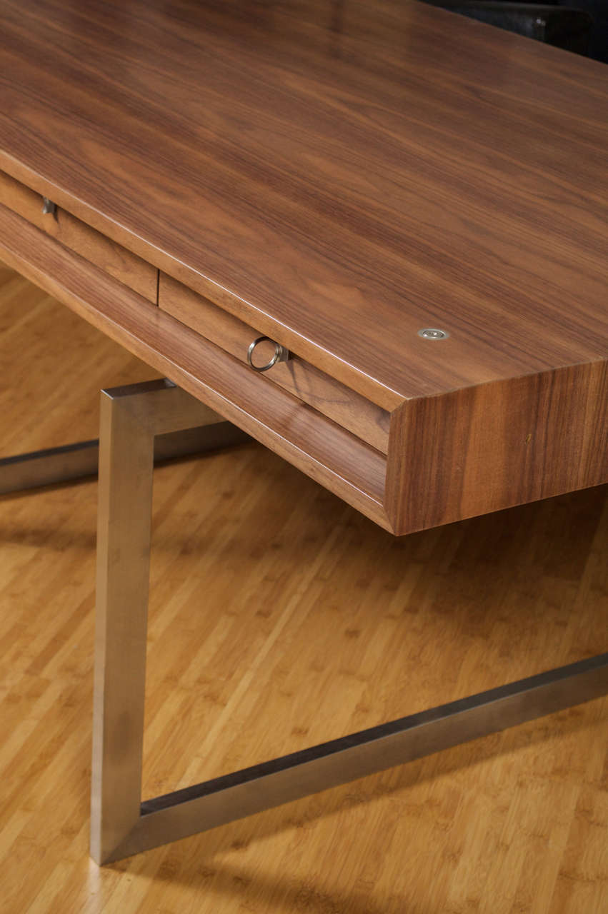 Scandinavian Modern Bodil Kjaer - Walnut Desk