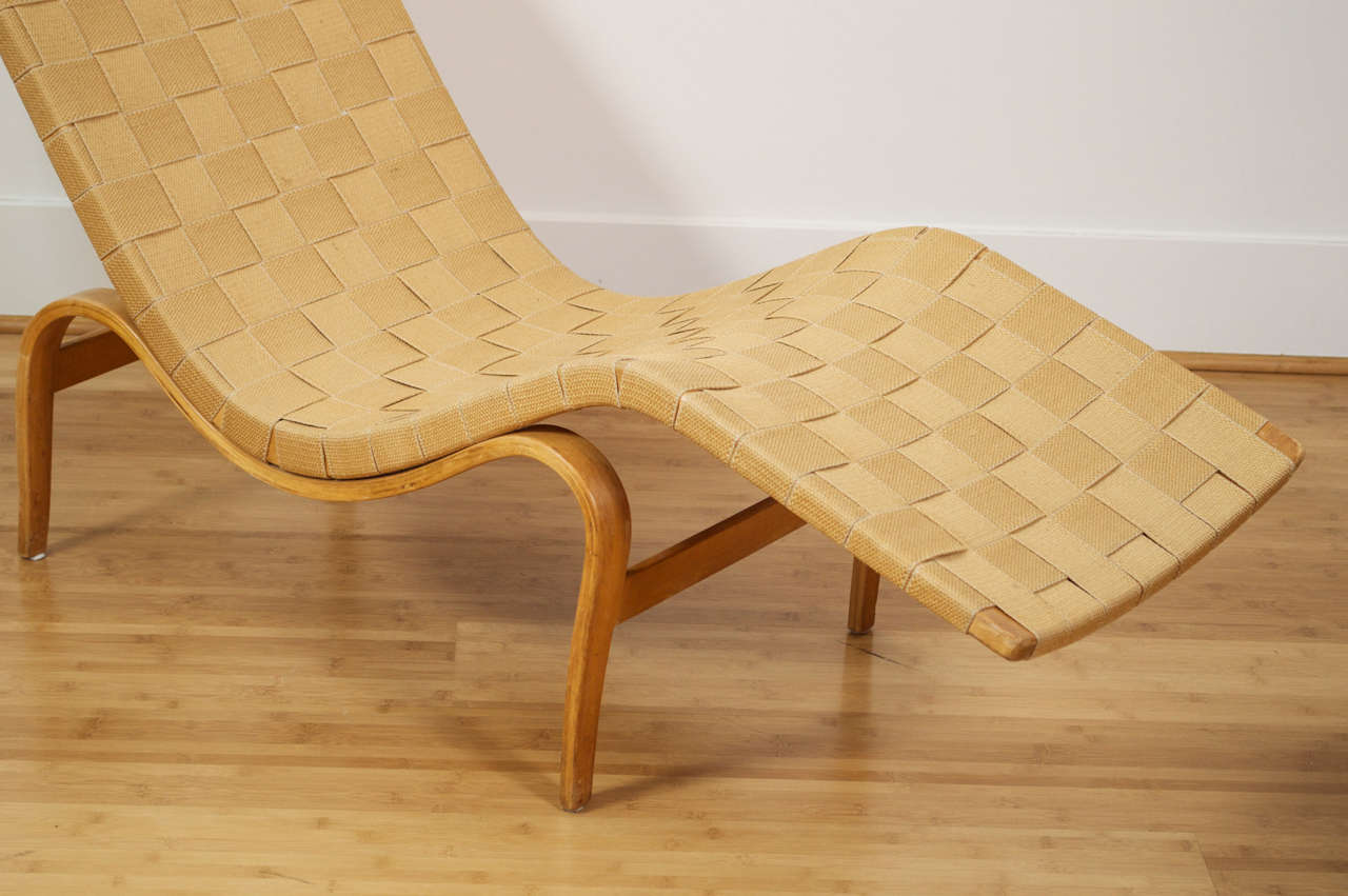 Swedish 1936 Lounge Chair by Bruno Mathsson