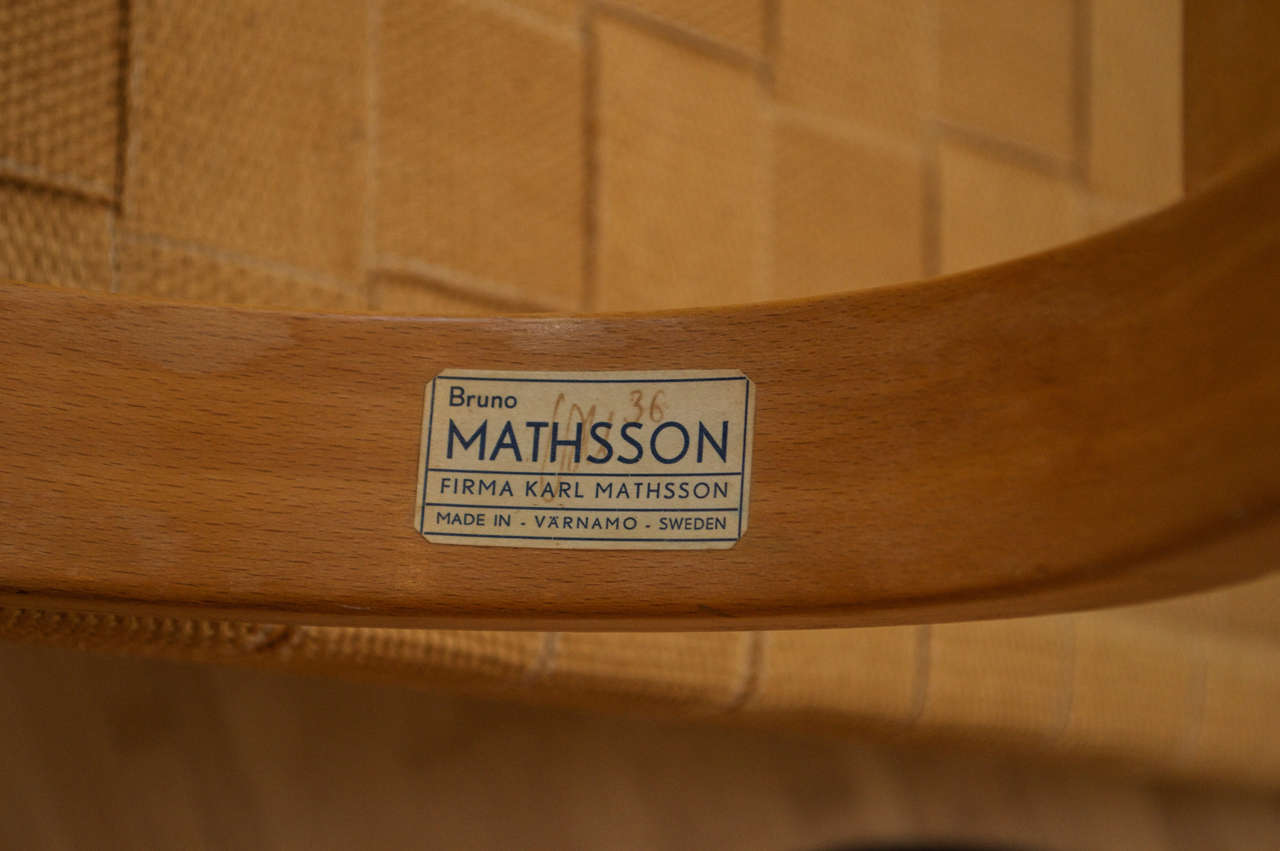 1936 Lounge Chair by Bruno Mathsson 1