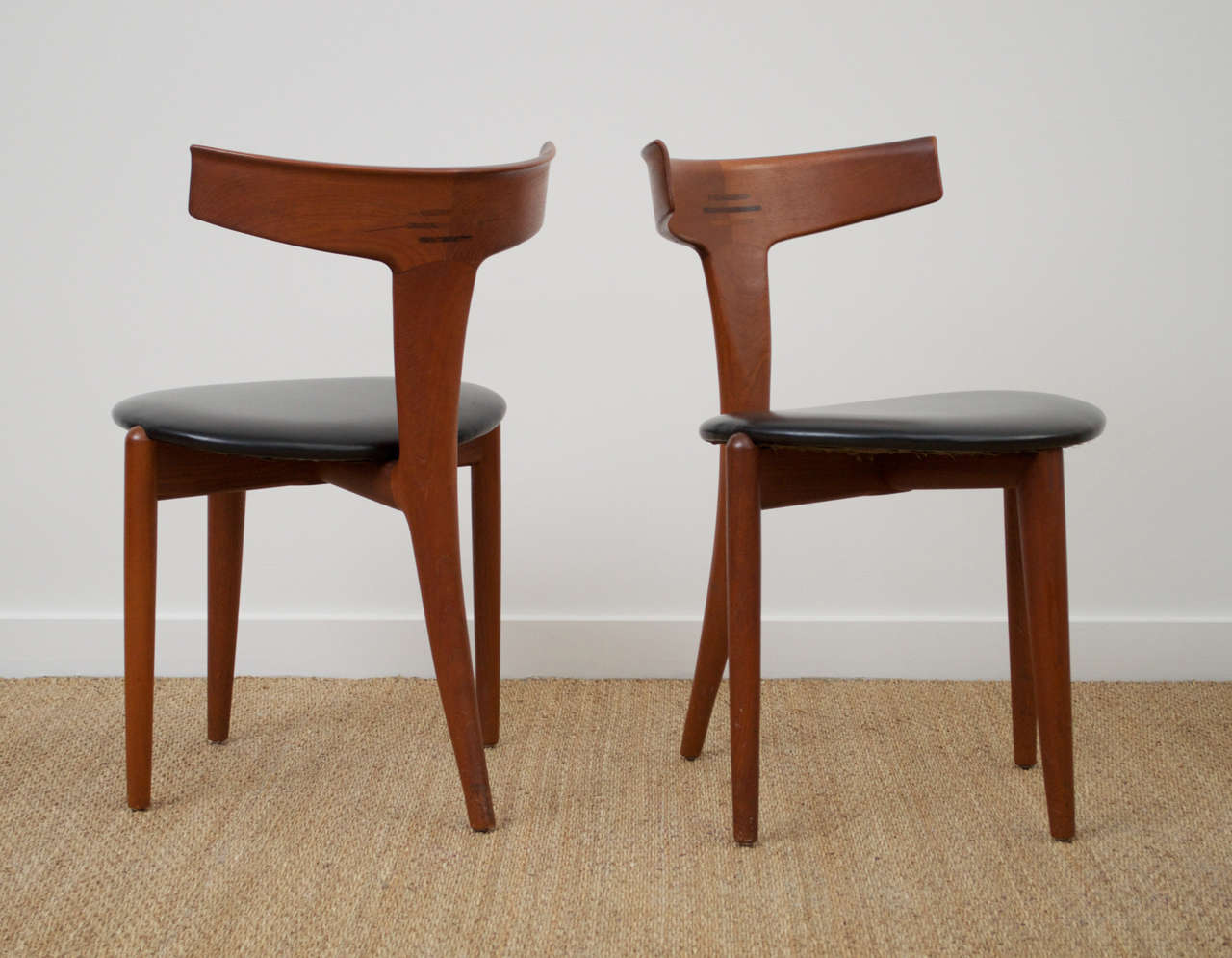 Rare Set of Moreddi Dining Chairs In Excellent Condition In San Francisco, CA