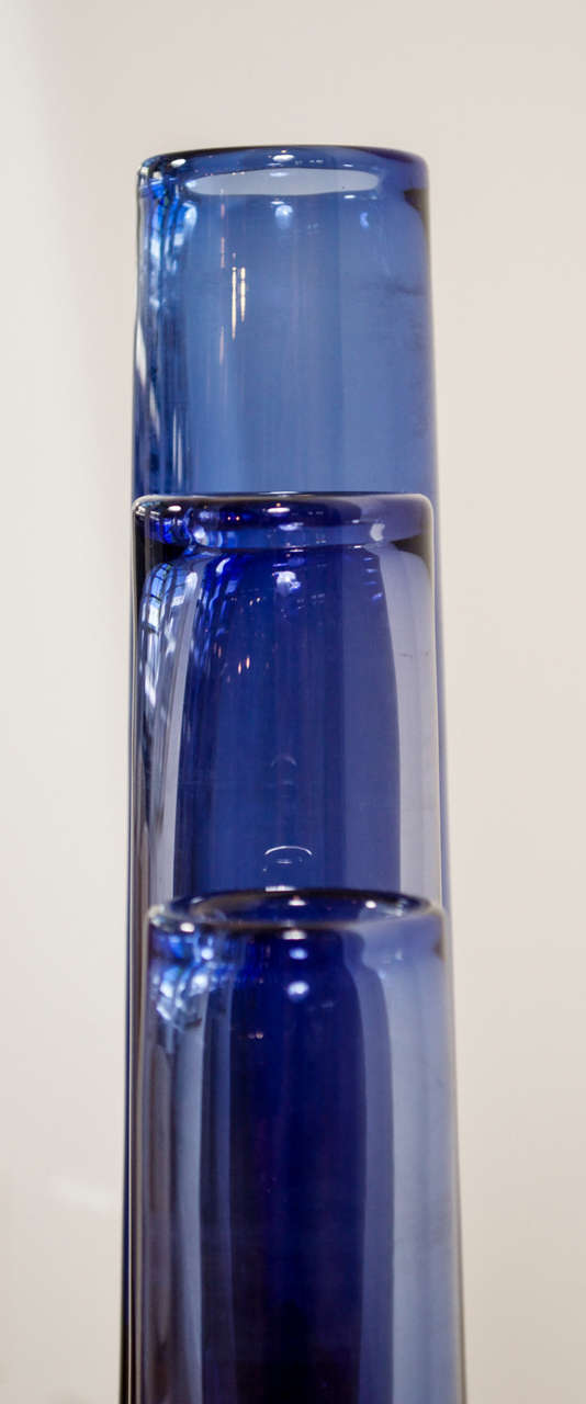 Scandinavian Modern Per Lutken - Three Glass Vases