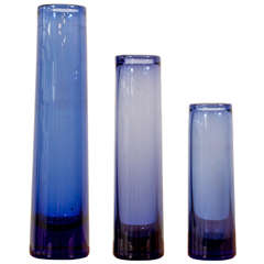 Per Lutken - Three Glass Vases