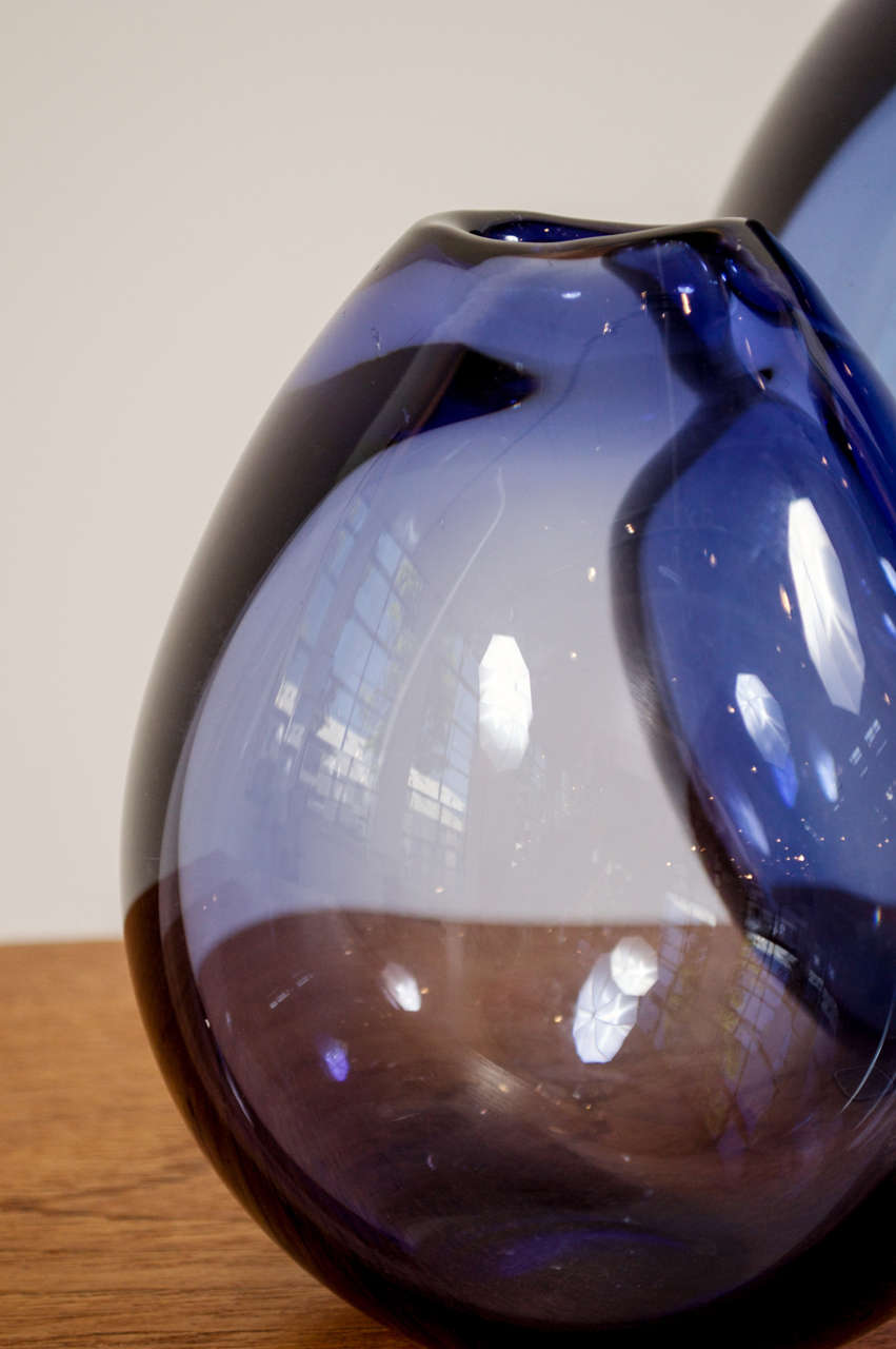 Per Lutken, Drop Shaped Vases In Good Condition In San Francisco, CA