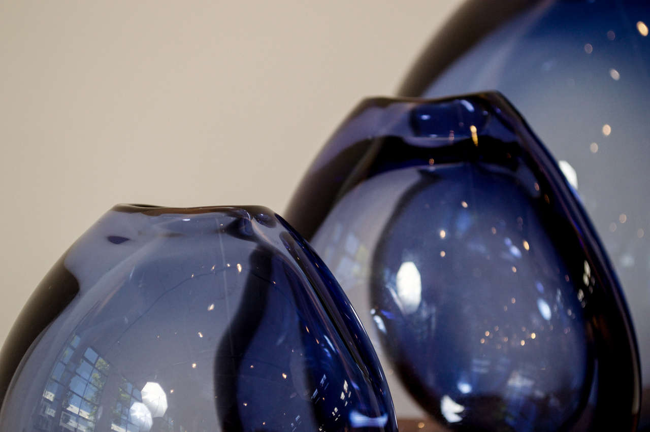 Glass Per Lutken, Drop Shaped Vases