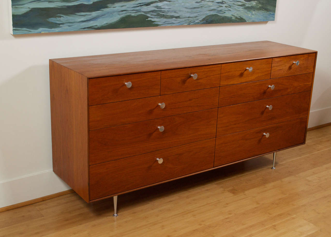 Mid-Century Modern George Nelson Thin Edge Chest of Drawers