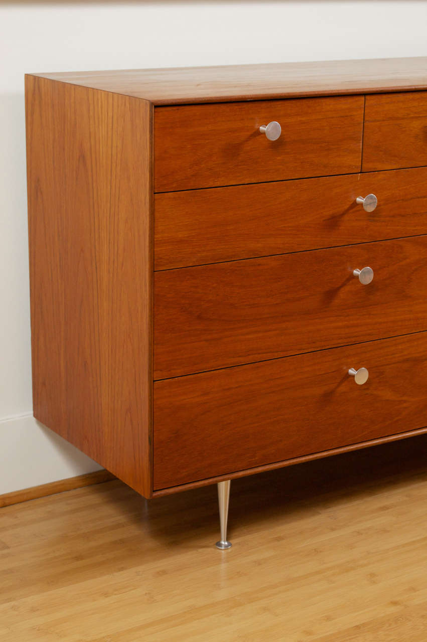 American George Nelson Thin Edge Chest of Drawers