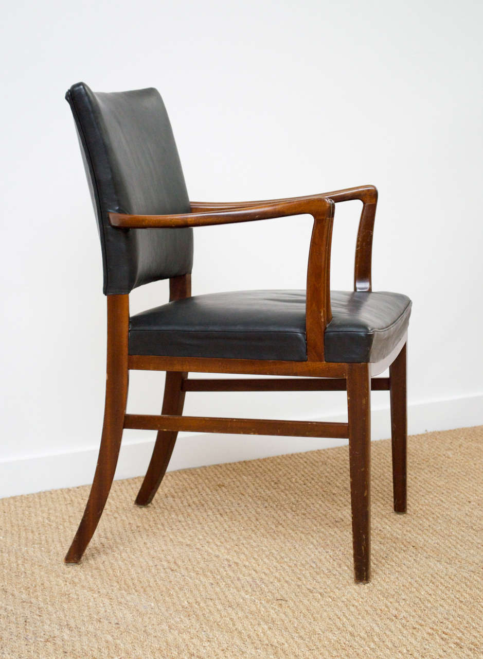 Danish Ole Wanscher - Arm Chair of Rosewood and Leather