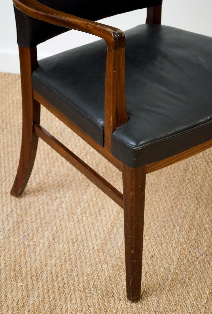 Ole Wanscher - Arm Chair of Rosewood and Leather 2