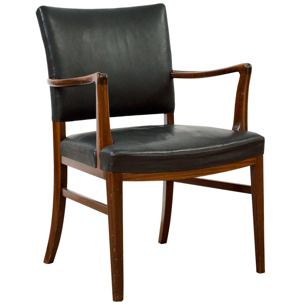 Ole Wanscher - Arm Chair of Rosewood and Leather