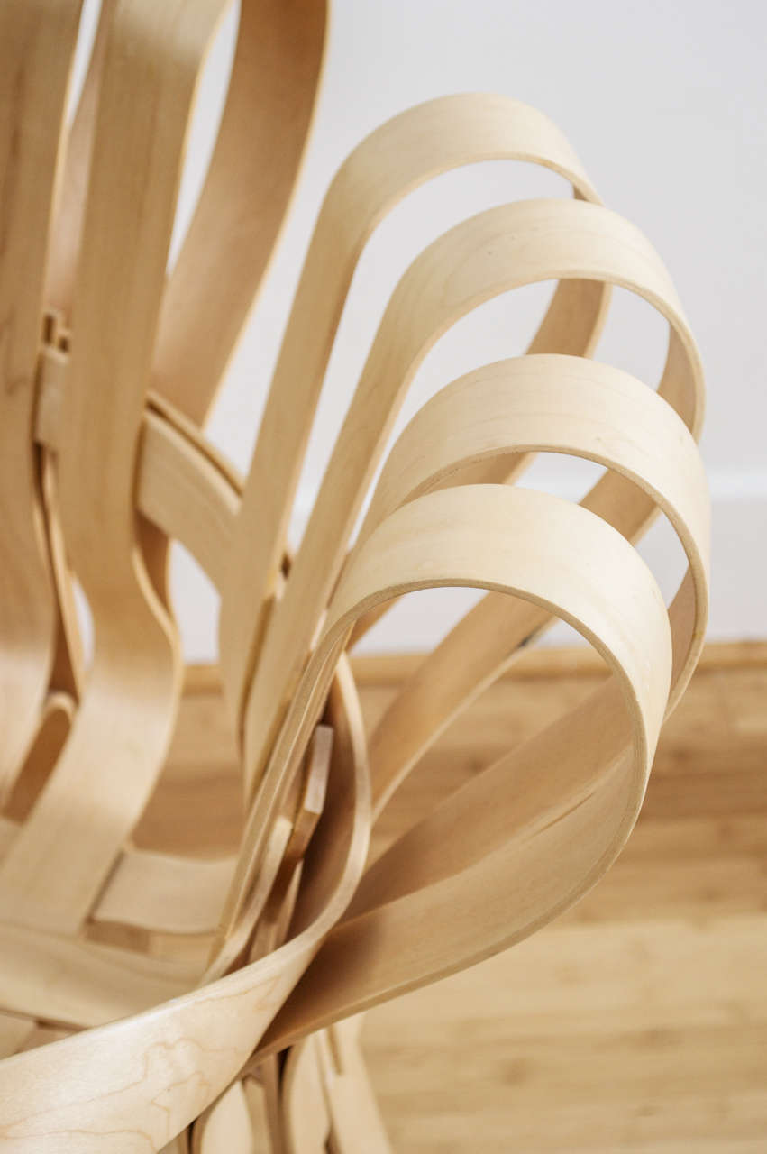 Frank Gehry Cross Check Chair In Excellent Condition In San Francisco, CA