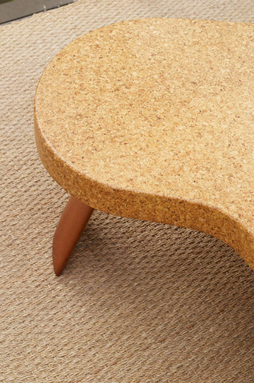 Paul Frankl Cork Top Coffee Table at 1stDibs paul frankl coffee table