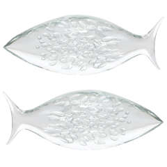 Pair of Fish In Murano Glass